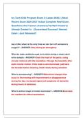 Ivy Tech CNA Program Exam 3 &lpar;Latest 2026&rpar; &vert;&vert; Most &NewLine;Recent Exam 2026-2027 Actual Complete Real Exam &NewLine;Questions And Correct Answers &lpar;Verified Answers&rpar; &NewLine;Already Graded A&plus; &vert; Guaranteed Success&excl;&excl; Newest &NewLine;Exam &vert; Just Released&excl;&excl;