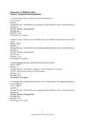 test bank for "Management&comma;" 12th Edition by Robbins & Coulter all 18 chapters complete