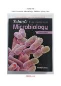 TEST BANK Talaro's Foundations in Microbiology &lpar;12TH ED&rpar; by Barry Chess 