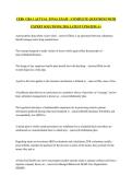 CEBS  GBA 1 ACTUAL  FINAL EXAM  &vert; COMPLETE QUESTIONS WITH EXPERT SOLUTIONS&vert; 2026 LATEST UPDATED&vert; A&plus;