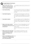 Google Display Ad Certification &sol; 2025-2026 Update &sol; Score 100&percnt; &sol; Study Guide & Test Bank