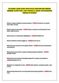 AO strAnd exAM lAtest 2026 ACtUAl QUestIOns And VerIFIed&NewLine;AnsWers &lpar;lAtest 2026 &sol; 2027 UPdAte&rpar; A&plus; grAde 100&percnt; gUArAntee&NewLine;VerIFIed By exPerts 