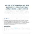 NGN HESI RN Exit Exam Review &lpar;2026&sol;2027&rpar; &ndash; Next Generation NCLEX Clinical Judgment Preparation &vert; 150 Questions and Correct Answers