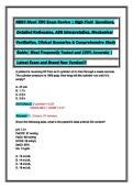 NBRC Mock TMC Exam Review &vert; High-Yield  Questions&comma;&NewLine; Detailed Rationales&comma; ABG Interpretation&comma; Mechanical &NewLine;Ventilation&comma; Clinical Scenarios & Comprehensive Study&NewLine; Guide&vert; Most Frequently Tested and 100&percnt; Accurate &vert;&NewLine; Latest Exam and Brand New Version&excl;&excl;&excl;&NewLine;