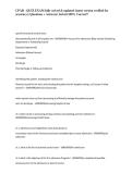 CPAR - QUIZ EXAM fully solved & updated &lpar;latest version verified for accuracy&rpar; &lpar;Questions &plus; Answers&rpar; Solved 100&percnt; Correct&excl;&excl;&NewLine;