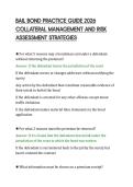 BAIL BOND PRACTICE GUIDE 2026&NewLine;COLLATERAL MANAGEMENT AND RISK&NewLine;ASSESSMENT STRATEGIES