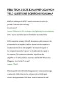 FIELD TECH 2 SCTE EXAM PREP 2026 HIGH&NewLine;YIELD QUESTIONS SOLUTIONS ROADMAP&NewLine;