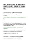 FIELD TECH 2 SCTE EXAM REVIEW 2026&NewLine;CORE CONCEPTS VERIFIED SOLUTIONS&NewLine;BRIEF