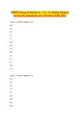 NIHSS Group A Version 5 - NSG 318 Grand Canyon University Questions and Answers 2026-2027