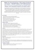 NR667 CEA Week 8 Exit Exam 2026-2027 QUESTIONS AND ANSWERS ALREADY&NewLine;GRADED A&plus;&period; 100&percnt; Verified Solutions &vert; Updated Per Latest Guidelines &vert; Graded A&plus;