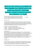 HESI LPN-ADN Entrance Exam Mobility Safe Patient Handling Focus Official Practice Exam Actual Exam 2026&sol;2027 with Detailed Rationales &vert; Complete Exam-Style Questions &vert; Pass Guaranteed &ndash; A&plus; Graded&NewLine;&NewLine;