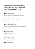 FIN2603 EXAM 2026 CERTIFICATION&NewLine;EVALUATION TEST PAPER QUESTIONS&NewLine;SOLUTIONS GRADED A PLUS&NewLine;