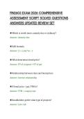 FIN2603 EXAM 2026 COMPREHENSIVE&NewLine;ASSESSMENT SCRIPT SOLVED QUESTIONS&NewLine;ANSWERS UPDATED REVIEW SET&NewLine;