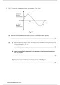 Biological Molecules 1 &ndash; Exam Questions & Mark Scheme &lpar;PDF