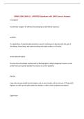 OPMA 3306 EXAM 3 &vert; UPDATED Questions with 100&percnt; Correct Answers&NewLine;