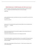 OPMA 3306 final Exam &vert; UPDATED Questions with 100&percnt; Correct Answers&NewLine;