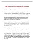 OPMA 3306 Final Exam &vert; UPDATED Questions with 100&percnt; Correct Answers&NewLine;