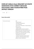 NURS 621 Midterm Exam 2026&sol;2027 ACCURATE QUESTIONS WITH CORRECT DETAILED SOLUTIONS &vert;&vert; 100&percnt; GUARANTEED PASS NEWEST VERSION