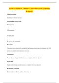 Avit 414 Block 2 Exam Questions and Correct &NewLine;Answers