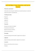 Avit 414 Block 2 Exam Questions and Correct &NewLine;Answers 