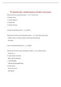 Palm Beach 2026 &vert; UPDATED Questions with 100&percnt; Correct Answers&NewLine;