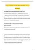 Avit 414 Block 3 Exam Questions and Correct &NewLine;Answers 