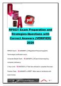 RPSGT Certification Exam 2026 &vert; 350&plus; Exam Questions & Verified Answers &vert; Polysomnography&comma; Sleep Disorders&comma; AASM Scoring&comma; Sleep Study Equipment & Exam Preparation