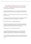 PAS2054 final Exam &vert; UPDATED Questions with 100&percnt; Correct Answers&NewLine;