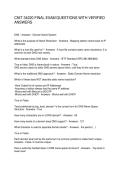 CNIT 34220 FINAL EXAM QUESTIONS WITH VERIFIED ANSWERS