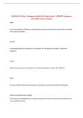 PAS2054 FSU Quiz 1 Benjamin Smith PA-C Study Guide &vert; UPDATED Questions with 100&percnt; Correct Answers