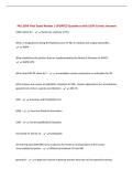 PAS 2054 Final Exam Review &vert; UPDATED Questions with 100&percnt; Correct Answers&NewLine;
