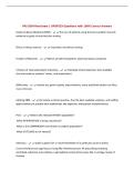 PAS 2054 final exam &vert; UPDATED Questions with 100&percnt; Correct Answers&NewLine;