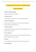 Purdue COM 114 Test Out 1 Questions and &NewLine;Correct Answers 