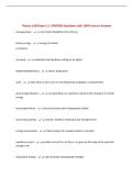 Physics 1600 Exam 2 &vert; UPDATED Questions with 100&percnt; Correct Answers&NewLine;