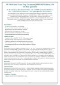 NU 301 Unit 1 Exam 2026-2027 QUESTIONS AND ANSWERS ALREADY GRADED A&plus;&period;&NewLine;100&percnt; Verified Solutions &vert; Updated Per Latest NCLEX-RN&reg; Test Plan &vert; Graded A&plus;