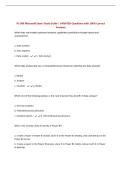 PL-300 Microsoft Exam Study Guide &vert; UPDATED Questions with 100&percnt; Correct Answers