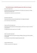 POLS 2998 Final Exam &vert; UPDATED Questions with 100&percnt; Correct Answers&NewLine;