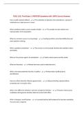 POLS 1101 Final Exam &vert; UPDATED Questions with 100&percnt; Correct Answers&NewLine;