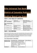 2026&sol;2027 Elite DC Podiatric Medical Board Law Exam Test Bank &lpar;HORA Updated&rpar; &vert; 39&plus; Q&A S-Tier Guide