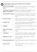 Massachusetts PFML Certification Study Guide &sol; Score 100&percnt; &sol; 2025-2026 Update &sol; Exam Prep