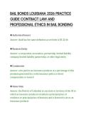 BAIL BONDS LOUISIANA 2026 PRACTICE&NewLine;GUIDE CONTRACT LAW AND&NewLine;PROFESSIONAL ETHICS IN BAIL BONDING