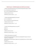 POS3713 Exam 4 &vert; UPDATED Questions with 100&percnt; Correct Answers&NewLine;