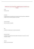 POS3713 Unit 1 Exam Study Guide &vert; UPDATED Questions with 100&percnt; Correct Answers