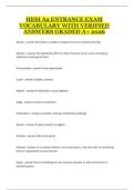 HESI A2 Entrance Exam Vocabulary &ndash; Complete Word List&comma; Definitions&comma; and Nursing Admission Test Study Guide