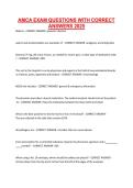 AMCA Certification Exam 2025 &ndash; Complete Practice Questions with Correct Answers and Exam Preparation Study Guide 