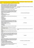 Advanced Family Nurse Practitioner &lpar;FNP&rpar; Certification Board Exam Q&A Bank &ndash; Ultimate Study Guide & Answer Key&period;pdf&NewLine;&NewLine;&NewLine;