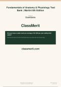 Fundamentals of Anatomy & Physiology Test&NewLine;Bank &vert; Martini 8th Edition&NewLine;