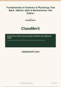 Fundamentals of Anatomy & Physiology Test&NewLine;Bank &vert; Martini&comma; Nath & Bartholomew 12th&NewLine;Edition&NewLine;