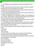 Civics Benchmark Review & EOC Study Guide Questions with correct answers 2026-2027