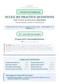 NCLEX-RN Health Promotion & Maintenance&colon; 150 Questions & Rationales &vert; NGN-Style LATEST